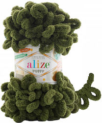 Νήμα Puffy 100γρ Soft & Quick Χακί-620
