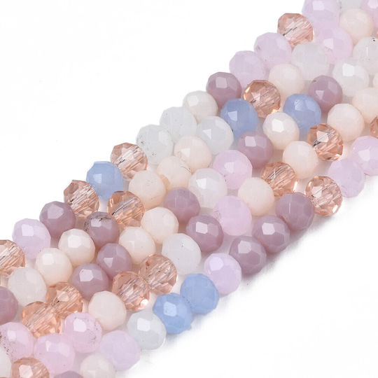 Cristale Tip Swarovski Perlă Multicoloră 3mm Aproximativ 186 bucăți