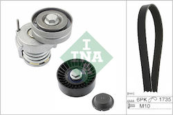 Комплект Каишка Ina Ribbed Drive Комплект Каишка Ina Ribbed Drive