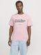 Jack & Jones Short Sleeve Blouse Pink