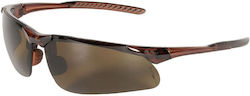 Ochelari de protecție polarizați Cofra Solarcage Polar Brown Ochelari de protecție polarizați Cofra Solarcage Polar Brown