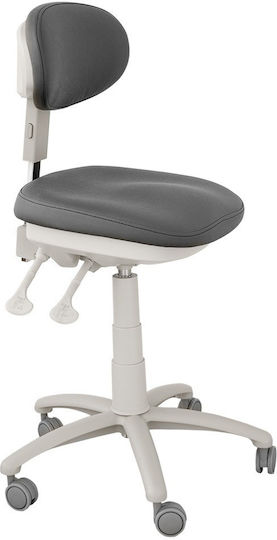 Weelko Scăunel Medical Gri Cu Spătar 04147-1