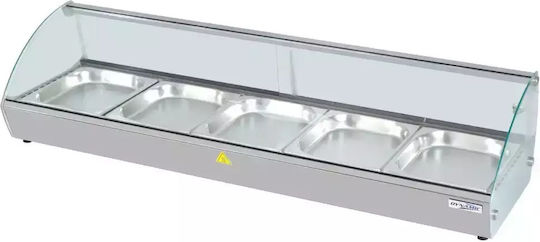 Dynamic Показвач за загряване на продукти Камера с мощност 1000W Ш139.4 x Д42 x В33.6 см.