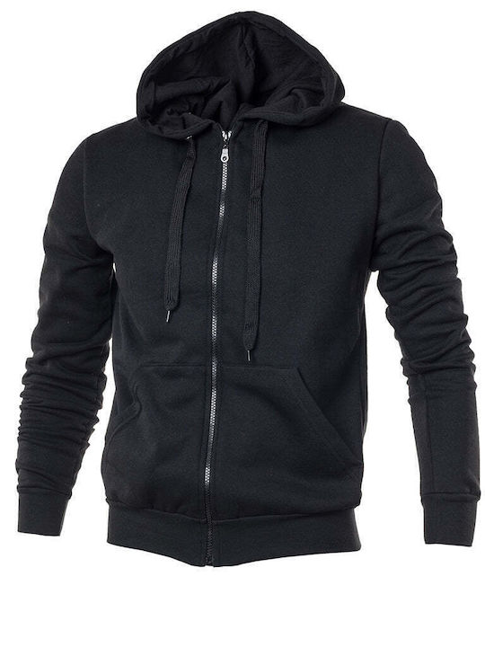 Sweatshirt with Hood Black