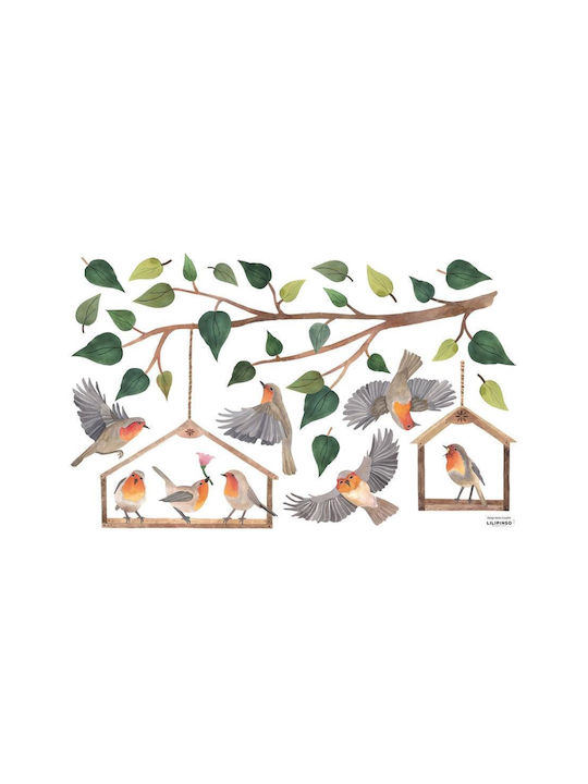Lilipinso Kinder Wandsticker Wand 64x40cm