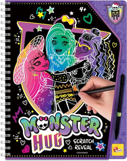 Lisciani Skizzenbuch Kratzbild Monster High