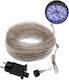 Christmas Light Tube Cold White 220V Programmable 20m IP65
