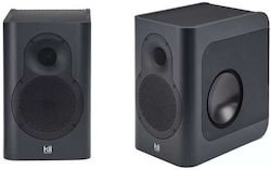 Kii Audio Seven Hi-Fi Тонколони Bookself 600W Тъмно Сиви