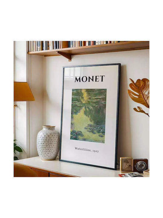 Poster Monet Waterlillies Art011 30cm X 40cm Μα...