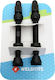 Weldtite Zestaw Wentyli Weldtite Tubeless Valve Kit 2 X 55mm Presta Na Blistrze