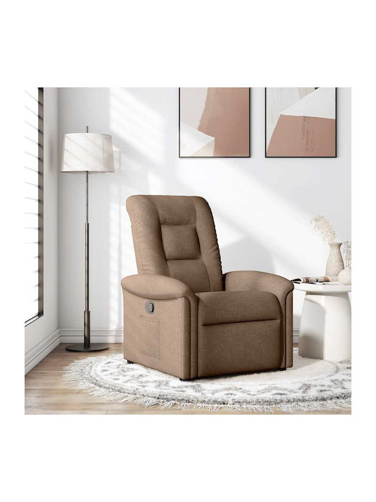 Relaxsessel mit Fußhocker Coffee 77x91.5x96cm