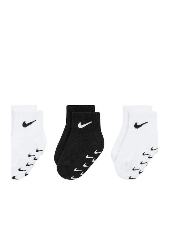 Nike Παιδικές Κάλτσες White 3 Ζευγάρια