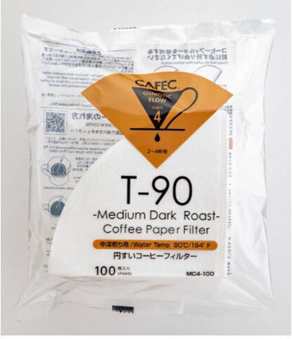 Cafec Coffee Paper Filter 100pcs