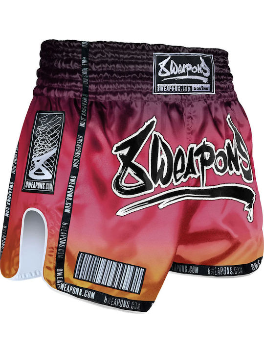 Pantaloni Scurți Muay Thai 8 Arme Vivo Sunsphere Mov