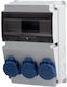 Lago Lago IP65 10m Distribution Board 3 Sockets x 230V