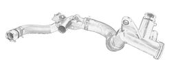 Cooling Liquid Flange Oe Peugeot