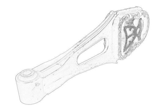 Support Mounting Mechanical Gearbox Rear Lower 6-speed Fiat Tipo Ford Tourneo Custom Transit 1.6/2.0d 03.93 Oe Ford
