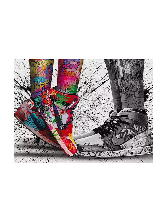 Poster Graffiti Sneakers Snk070 30cm X 40cm