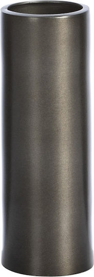 XLBoom Set Glasvasen Silber F7xY20cm 3Stücke