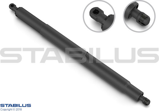 Stabilus Kofferraum-Schock Gasfeder Rechts Links Maximal Länge 549mm SUV 110mm BMW X6 E71 E72 06.07-07.14