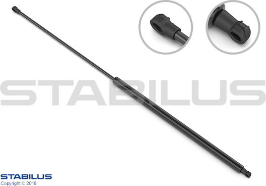 Stabilus Amortizor Cu Gaz Portbagaj Dreapta Stânga Lungime Maximă 869mm Suv 365mm Seat Toledo Iii Microbuz 04.04-05.09