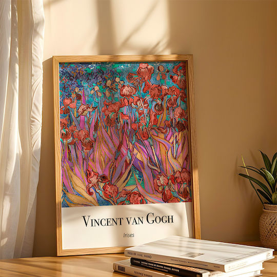 Poster Vincent Van Gogh Iriși Art158 30cm X 40cm