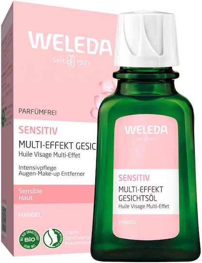 Weleda Sensitive Recovery Λάδι Ντεμακιγιάζ Προσώπου & Ματιών 50ml