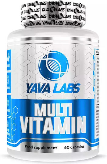 Yava Labs Multivitamin Multivitamin for Energy & Immune System Boost 60 caps