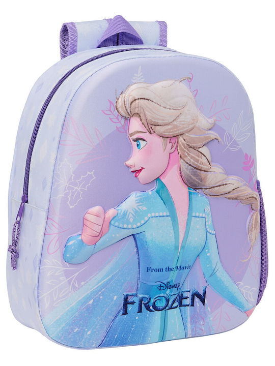 Frozen School Bag Backpack Kindergarten Lilac 8.64Liters