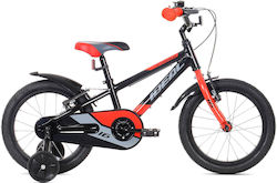 Ideal V-track 16" Kinder Fahrrad BMX Schwarz