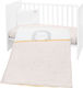 Kikka Boo Baby Crib Bedding Set Hedge Hugs 3pcs Beige