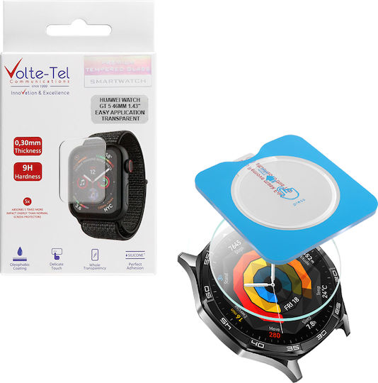 Volte-Tel Tempered Glass για το Huawei Watch GT 5 46 mm 1τμχ 8374425