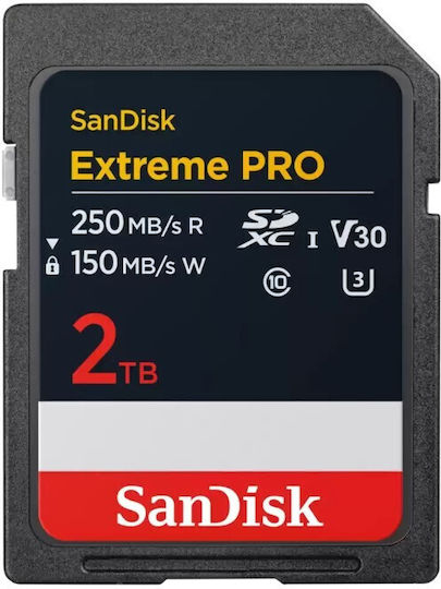 Sandisk SDXC 2TB Class 10