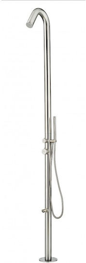 Tema Silver Pool Shower