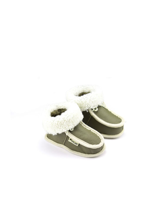 Kids Slippers Green