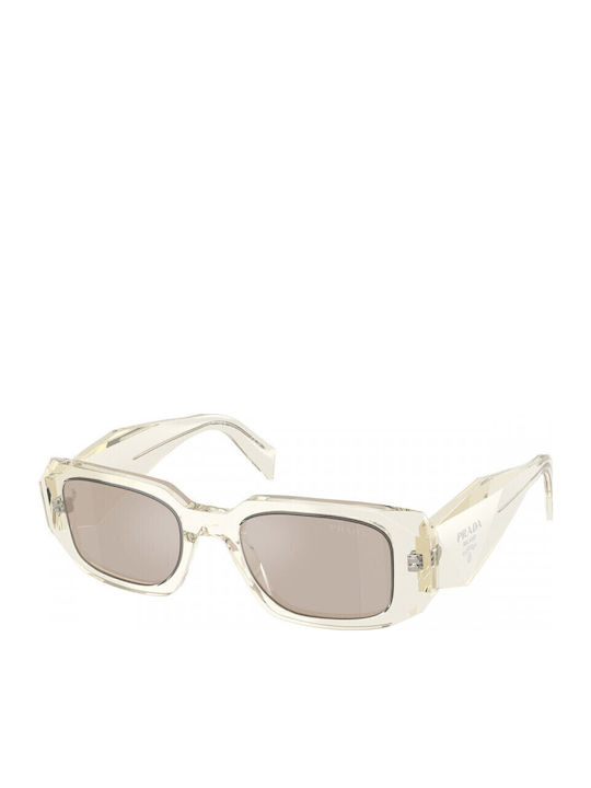 Prada Women's Sunglasses with Beige Plastic Fra...