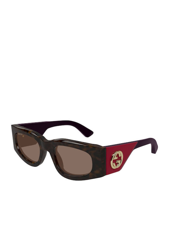 Gucci Γυναικεία Γυαλιά Ηλίου με Καφέ Ταρταρούγα...