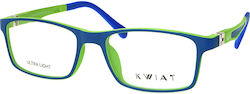 Kwiat Kinder Acetat Brillengestelle Blau Kwiat Kinder Acetat Brillengestelle Blau