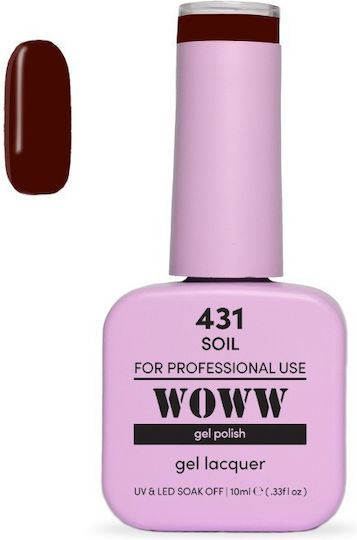 Woww Cosmetics Semipermanent Lac de Unghii 431 10ml 1buc