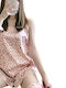 La Lolita Amsterdam Winter Women's Pajama Set Pink Memma