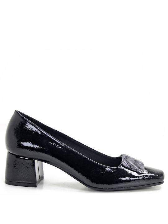 Ellen Patent Leather Black Heels