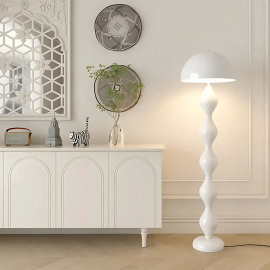 ARlight FLC 9901 WH Φωτιστικό Δαπέδου με Ντουί για Λαμπτήρα E27 Λευκό