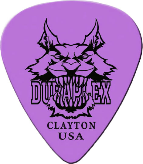 Clayton Duraplex Standard Purple 1.14 mm Picks