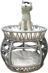Zweistöckiges Katzenbett Sessel Pawcare Grau 45x50x50cm Zweistöckiges Katzenbett Sessel Pawcare Grau 45x50x50cm