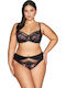 Women's Brazil with Lace Black