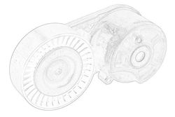 Tensioner Drive Belt Oe Ford Tensioner Drive Belt Oe Ford