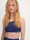 Frauen Sport-BHs Sport-BH BLUE