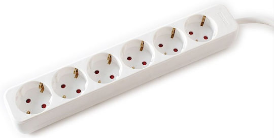 Value Steckdosenleiste 6 Positionen mit Kabel 3m