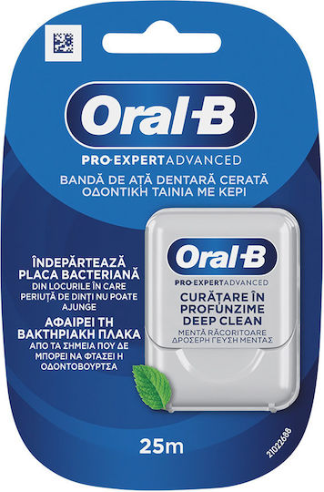 Oral-B Pro Expertise Deep Clean Κερωμένο Οδοντικό Νήμα με Γεύση Μέντα 25m