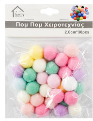 Cosmofan Craft Pom Poms 85626